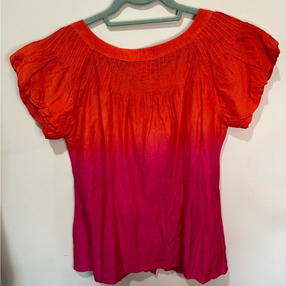 Soft Surroundings Tequila‎ Sunset Ombre Top Sz XSP - Picture 7 of 8